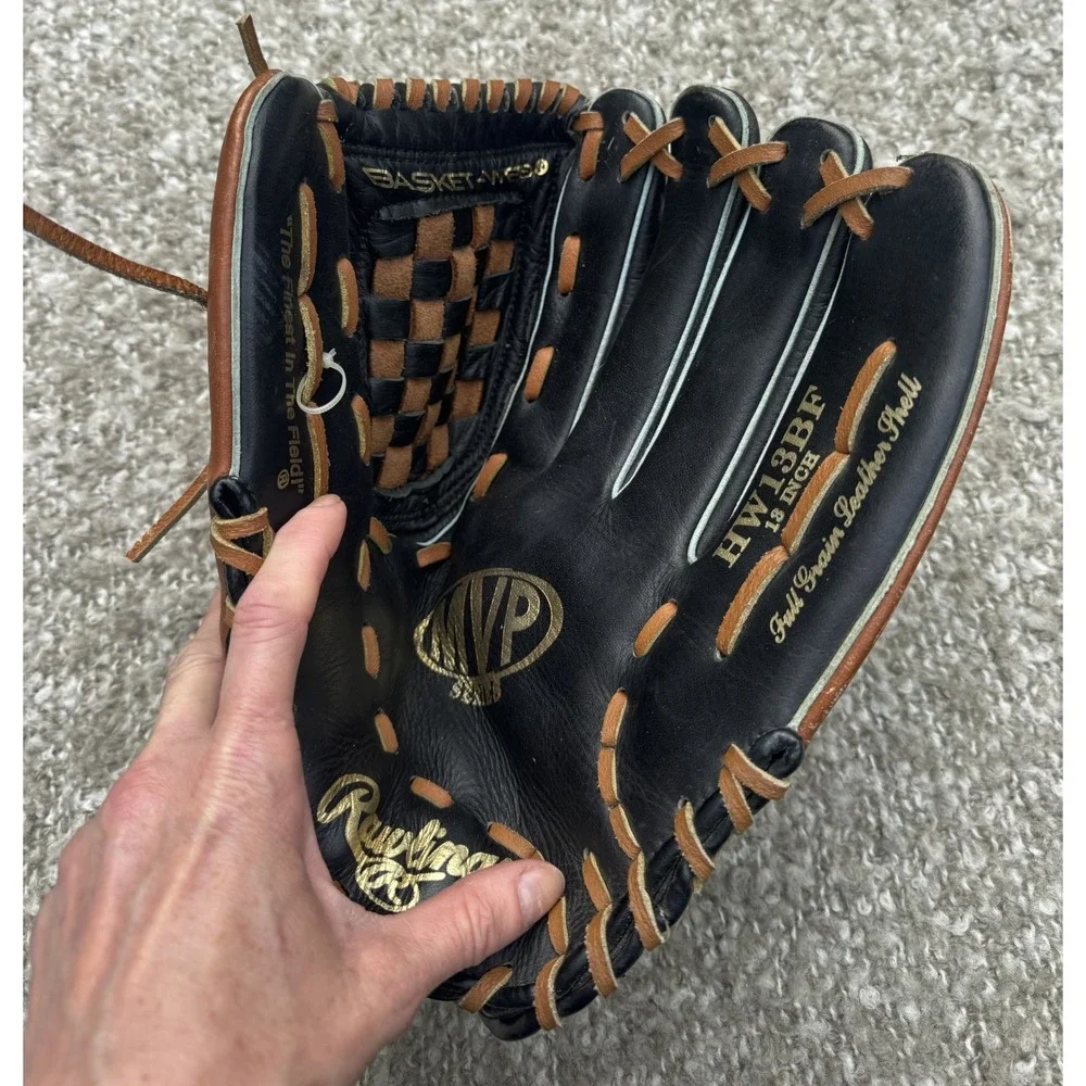 Rawlings MVP Series baseball/softball glove, HW13BF, Glove Size: 13 Inch